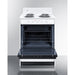 Summit Electric Coil Ranges Summit 24" Wide Electric Coil Top Range WEM630DK