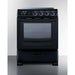 Summit Electric Coil Ranges Summit 24" Wide Electric Smooth-Top Range REX2431BRT