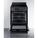 Summit Propane Range /Stove Summit 24" Wide Electric Smooth-Top Range REXT24BL