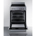 Summit Propane Range /Stove Summit 24" Wide Electric Smooth-Top Range REXT24SS
