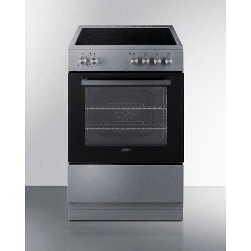 Summit Propane Range /Stove Summit 24" Wide Electric Smooth-Top Range REXT24SS