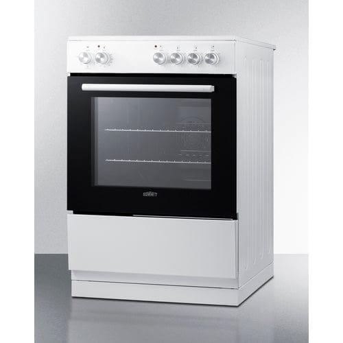 Summit Propane Range /Stove Summit 24" Wide Electric Smooth-Top Range REXT24W