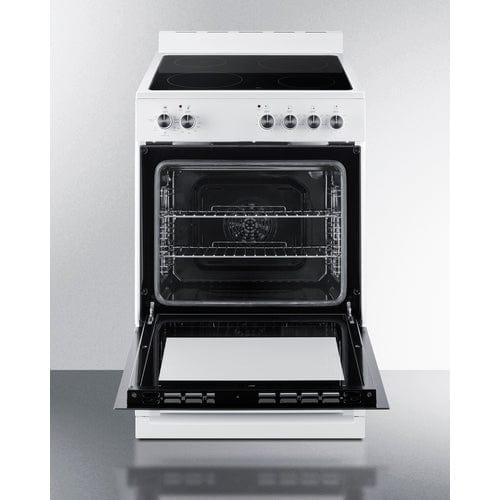Summit Propane Range /Stove Summit 24" Wide Electric Smooth-Top Range REXT24W