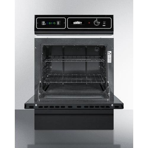 Summit Electric Oven Summit 24" Wide Electric Wall Oven, 115V TEM715DK