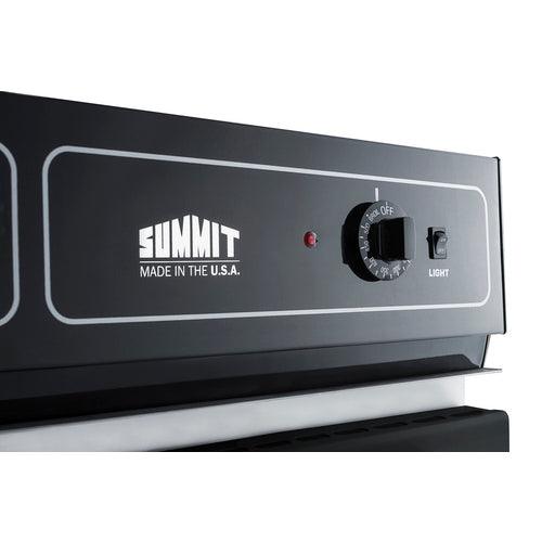 Summit Electric Oven Summit 24" Wide Electric Wall Oven, 115V TEM715DK