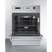 Summit Electric Oven Summit 24" Wide Electric Wall Oven, 115V TEM755BKW