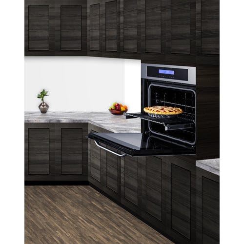 Summit Electric Oven Summit 24" Wide Electric Wall Oven SEW24SSX