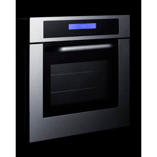 Summit Electric Oven Summit 24&quot; Wide Electric Wall Oven SEW24SSX