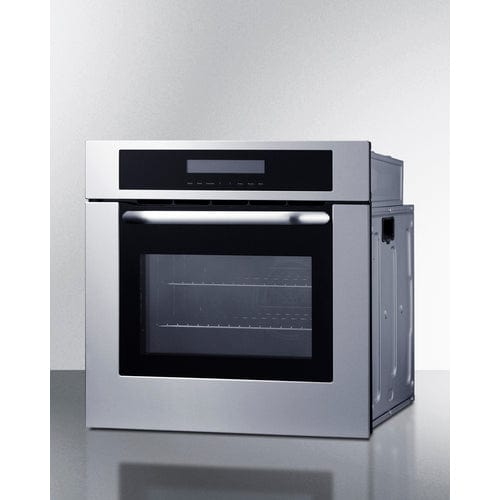 Summit Electric Oven Summit 24&quot; Wide Electric Wall Oven SEW24SSX