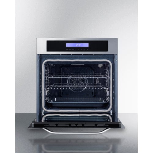 Summit Electric Oven Summit 24" Wide Electric Wall Oven SEW24SSX