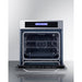 Summit Electric Oven Summit 24" Wide Electric Wall Oven SEW24SSX
