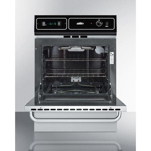 Summit Electric Oven Summit 24&quot; Wide Electric Wall Oven TEM721BKW