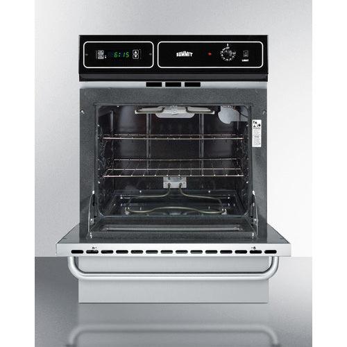 Summit Electric Oven Summit 24" Wide Electric Wall Oven TEM721BKW