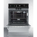 Summit Electric Oven Summit 24" Wide Electric Wall Oven TEM721BKW