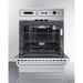 Summit Electric Oven Summit 24" Wide Electric Wall Oven TEM788BKW