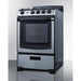 Summit Natural Gas Range/Stove Summit 24" Wide Gas Range PRO247SS