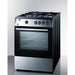 Summit Natural Gas Range/Stove Summit 24" Wide Gas Range PRO24G