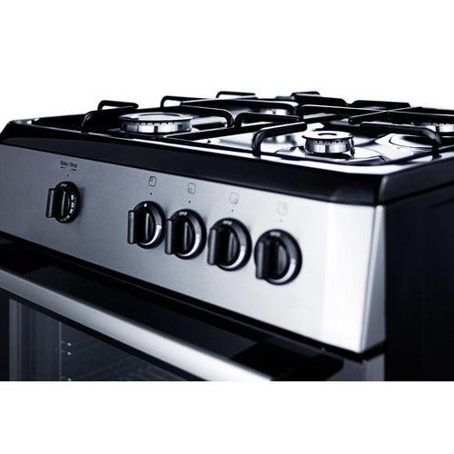 Summit Natural Gas Range/Stove Summit 24" Wide Gas Range PRO24G