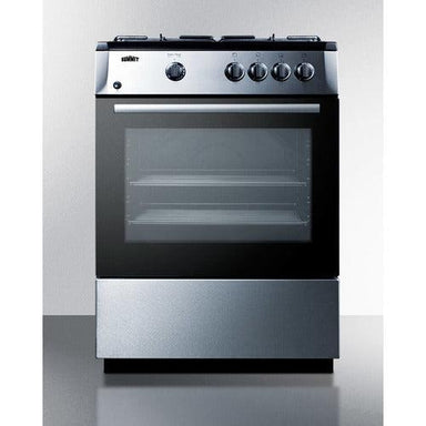 Summit Natural Gas Range/Stove Summit 24" Wide Gas Range PRO24G