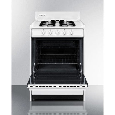 Summit Natural Gas Range/Stove Summit 24" Wide Gas Range WNM6107