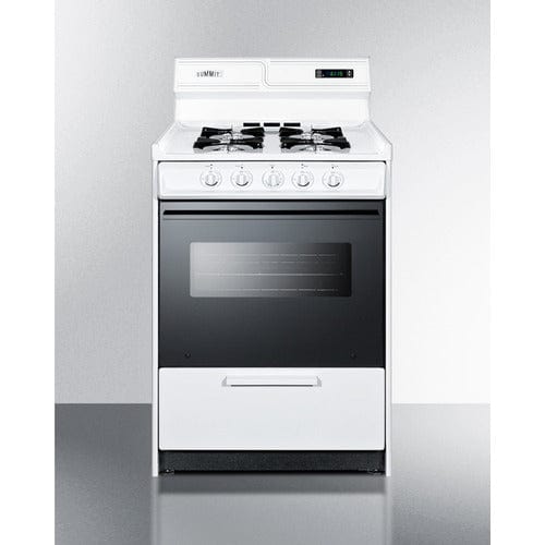 Summit Natural Gas Range/Stove Summit 24&quot; Wide Gas Range WNM6307DK