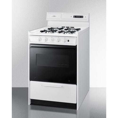 Summit Natural Gas Range/Stove Summit 24&quot; Wide Gas Range WNM6307DK