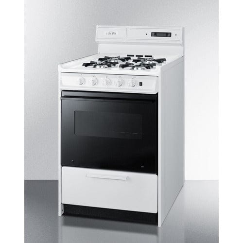 Summit Natural Gas Range/Stove Summit 24" Wide Gas Range WNM6307DK