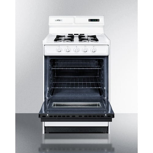 Summit Natural Gas Range/Stove Summit 24&quot; Wide Gas Range WNM6307DK