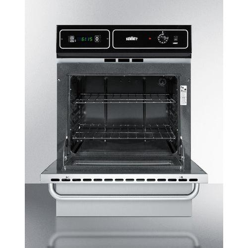 Summit Gas Wall Oven Summit 24" Wide Gas Wall Oven TTM7212BKW