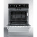Summit Gas Wall Oven Summit 24" Wide Gas Wall Oven TTM7212BKW