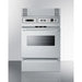 Summit Gas Wall Oven Summit 24" Wide Gas Wall Oven TTM7882BKW