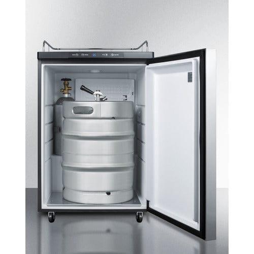 Summit Kegerator Summit 24&quot; Wide Kegerator SBC635MNKSSHH