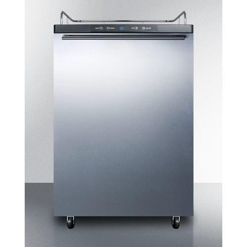 Summit Kegerator Summit 24&quot; Wide Kegerator SBC635MNKSSHH