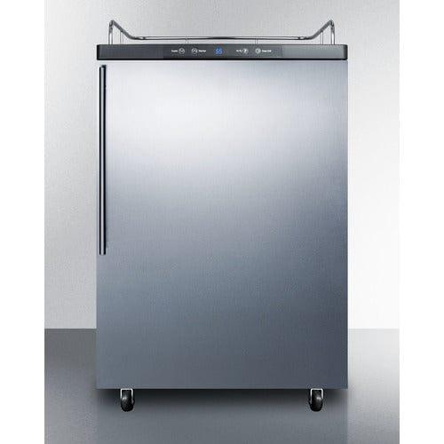 Summit Kegerator Summit 24&quot; Wide Kegerator SBC635MNKSSHV