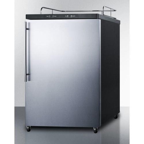 Summit Kegerator Summit 24&quot; Wide Kegerator SBC635MNKSSHV