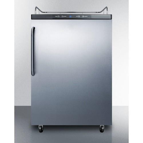 Summit Kegerator Summit 24&quot; Wide Kegerator SBC635MNKSSTB