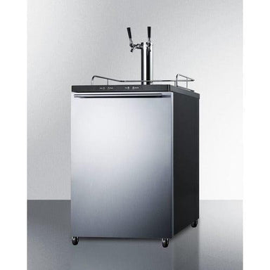 Summit Kegerator Summit 24" Wide Kegerator SBC635MSSHHTWIN