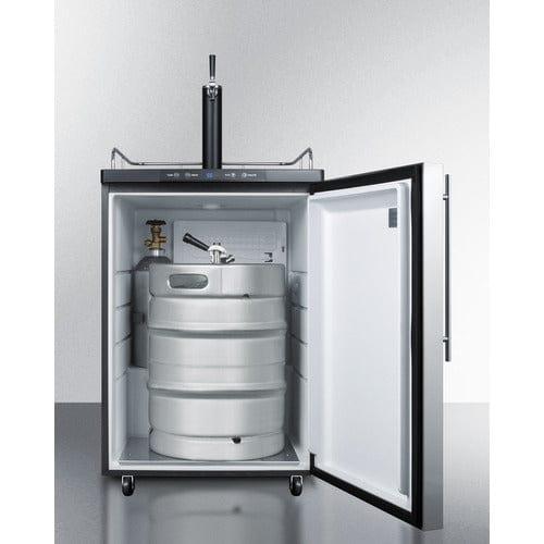 Summit Kegerator Summit 24" Wide Kegerator SBC635MSSHV