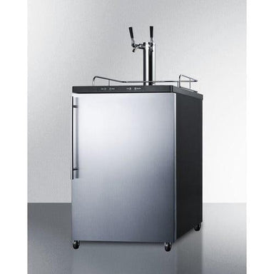Summit Kegerator Summit 24" Wide Kegerator SBC635MSSHVTWIN