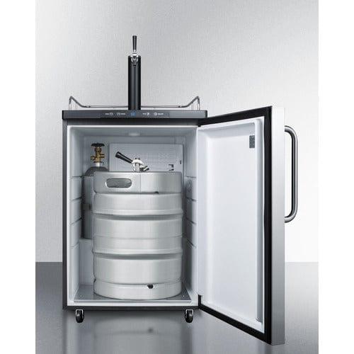 Summit Kegerator Summit 24&quot; Wide Kegerator SBC635MSSTB