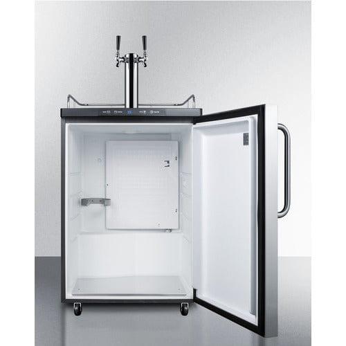 Summit Kegerator Summit 24" Wide Kegerator SBC635MSSTBTWIN