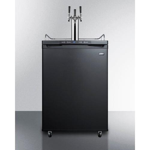 Summit Kegerator Summit 24&quot; Wide Kegerator SBC635MTRIPLE