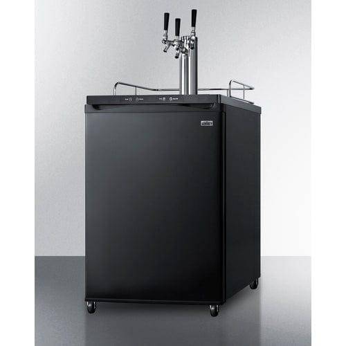 Summit Kegerator Summit 24&quot; Wide Kegerator SBC635MTRIPLE