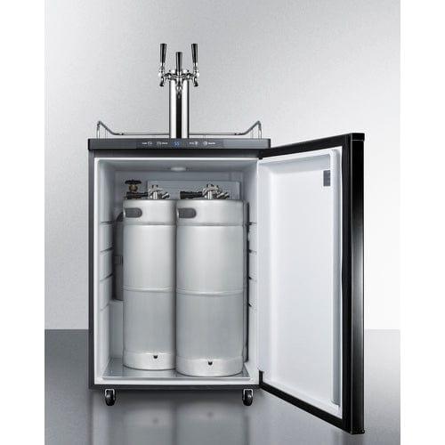 Summit Kegerator Summit 24&quot; Wide Kegerator SBC635MTRIPLE