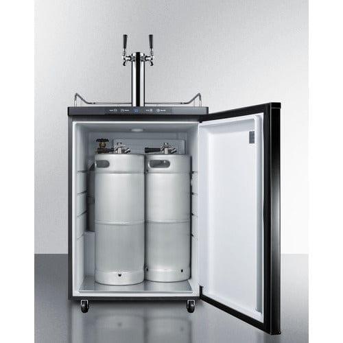 Summit Kegerator Summit 24&quot; Wide Kegerator SBC635MTWIN