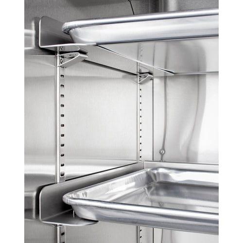 Summit All-Refrigerator Summit 24" Wide Mini Reach-In All-Refrigerator with Dolly FFAR121SSRI