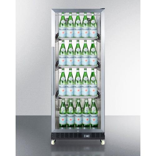 Summit Beverage Center Summit 24&quot; Wide Mini Reach-In Beverage Center with Dolly SCR1156RI