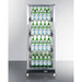 Summit Beverage Center Summit 24" Wide Mini Reach-In Beverage Center with Dolly SCR1156RI