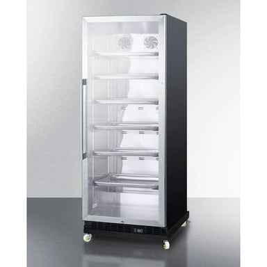 Summit Beverage Center Summit 24" Wide Mini Reach-In Beverage Center with Dolly SCR1156RI