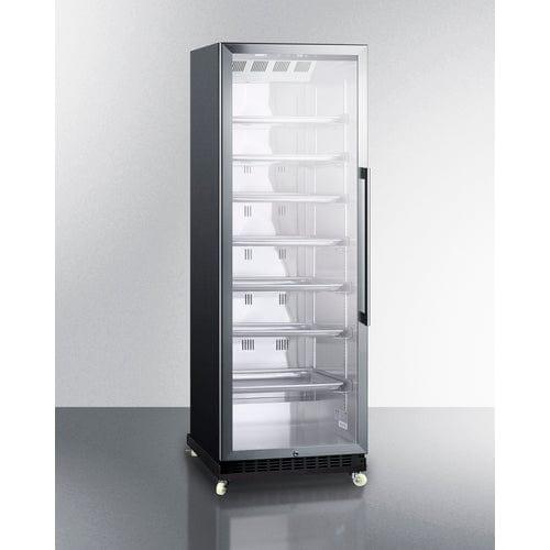 Summit Beverage Center Summit  24&quot; Wide Mini Reach-In Beverage Center with Dolly SCR1401LHRI